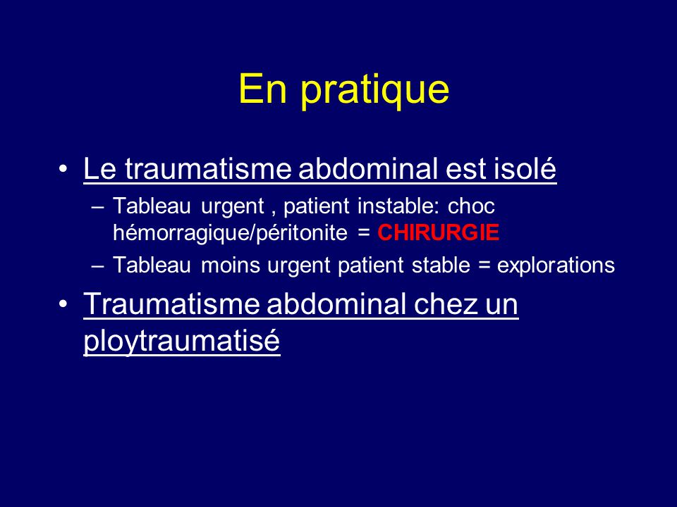 Traumatisme abdominal ppt video online télécharger